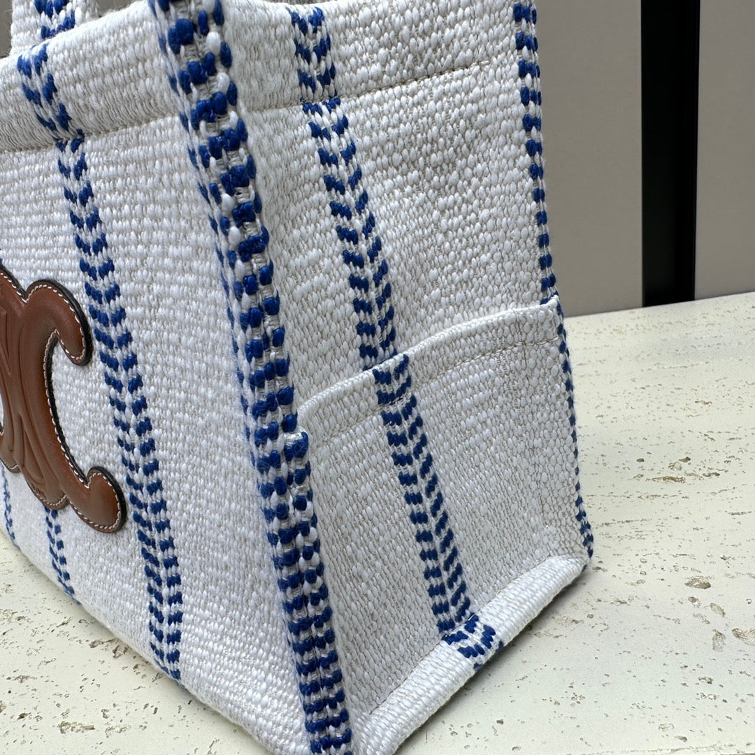 CABAS THAIS 26 CALFSKIN WHITE