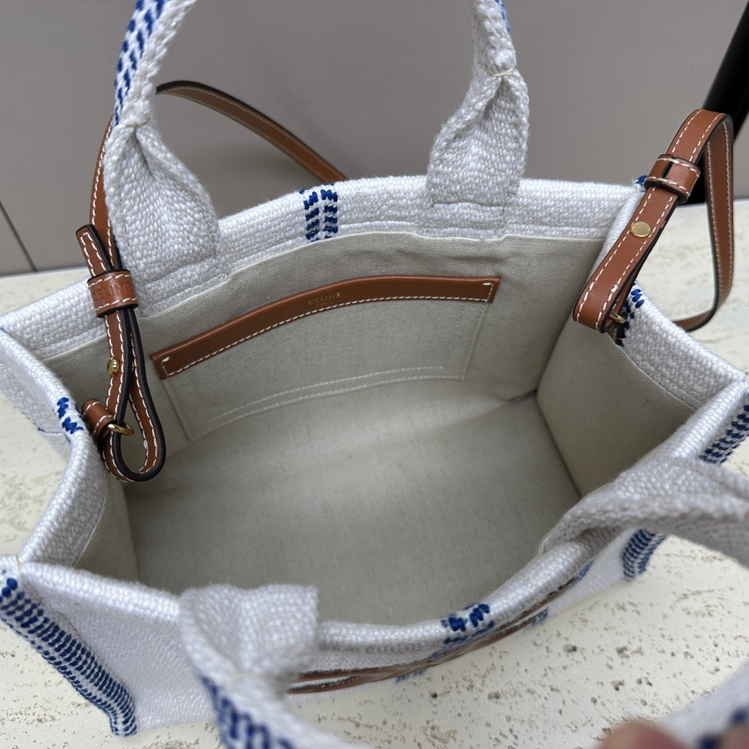CABAS THAIS 26 CALFSKIN WHITE